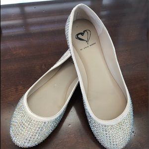 Sparkle flats by Steve Madden